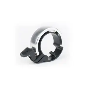 Zvans Knog Oi Classic Large Melns Sudrabs 15 mm 25 g 4.9 cm