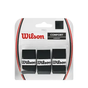 Overgrip Wilson WRZ4014BK Melns 0.6mm 3 gab