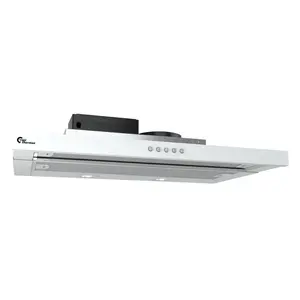 Pusiebūvēta nosūcēja Thermex Super Silent balta ar ducted 230V LED