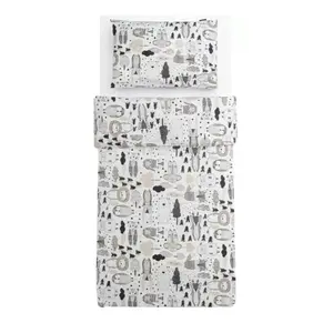 Duvet Cover Familon KAVERIT White Cotton 120 x 160 cm