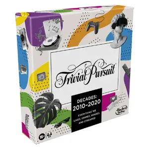 Настольная игра Hasbro Gaming Trivial Pursuit Decades 2010 to 2020