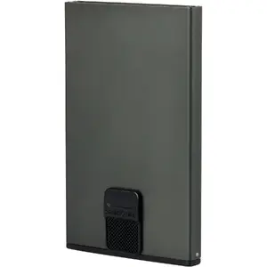 Card case Samsonite Alu Fit Anthracite Aluminium 64mm x 9.6mm x 102mm