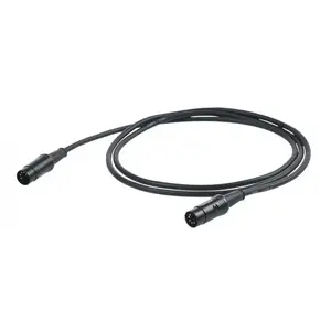 Proel CHL400LU3 audio kabelis 3 m XLR 5-pin melns