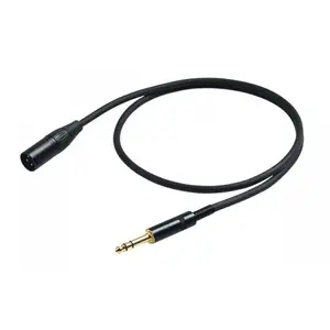 Audio kabelis Proel CHL230LU3 3m 6.35mm XLR 3-pin Melns