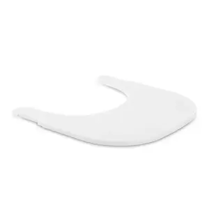 High chair tray Hauck Alpha Click Tray White Plastic 440x460x35mm