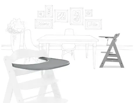 High chair tray Hauck Alpha Click Tray Photo 4