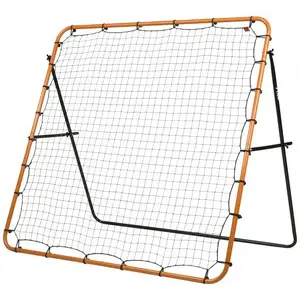 Futbola vārti Stiga 84-2621-13 jauniešiem brīvi stāvoši melni oranži 1500mm