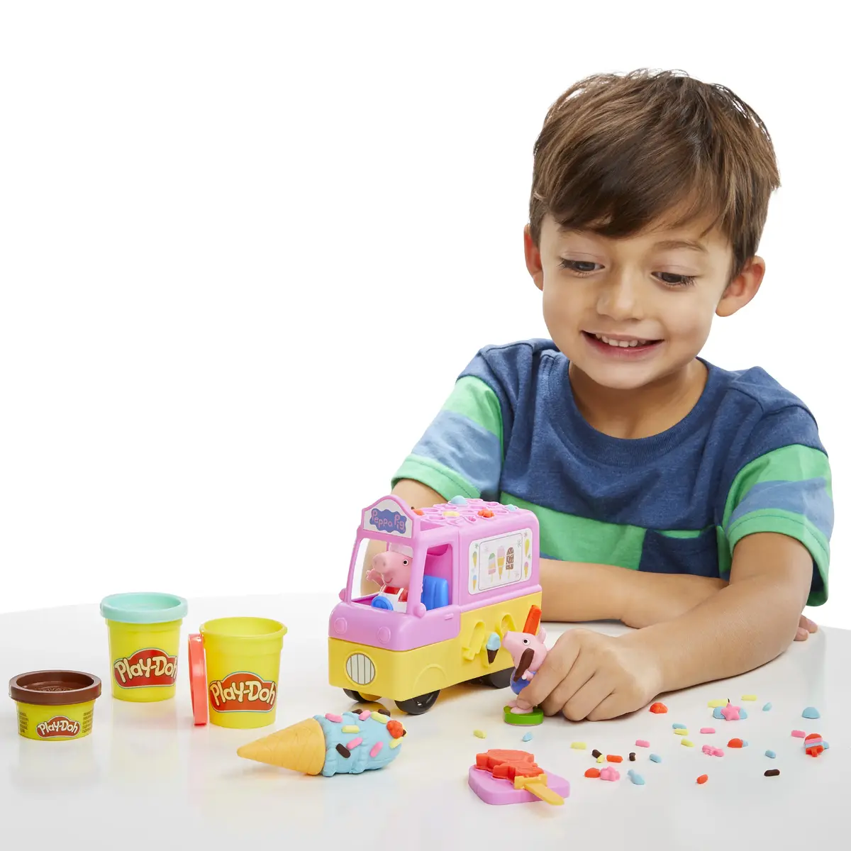 Детский набор для лепки Play-Doh Пеппа Набор с мороженым Photo 3