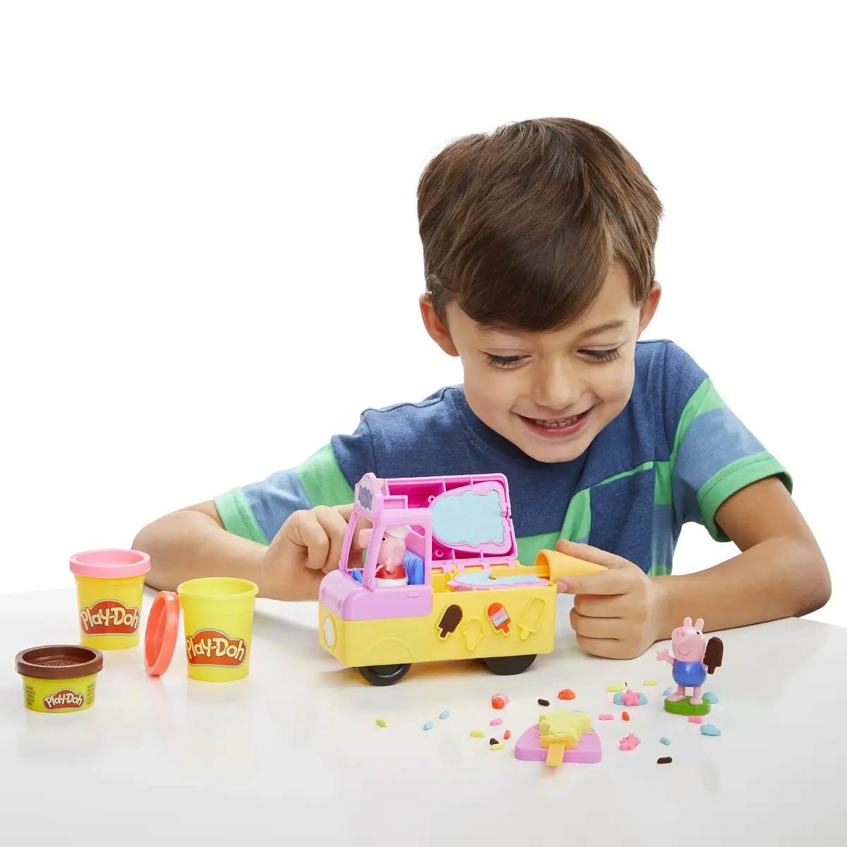 Детский набор для лепки Play-Doh Пеппа Набор с мороженым Photo 4