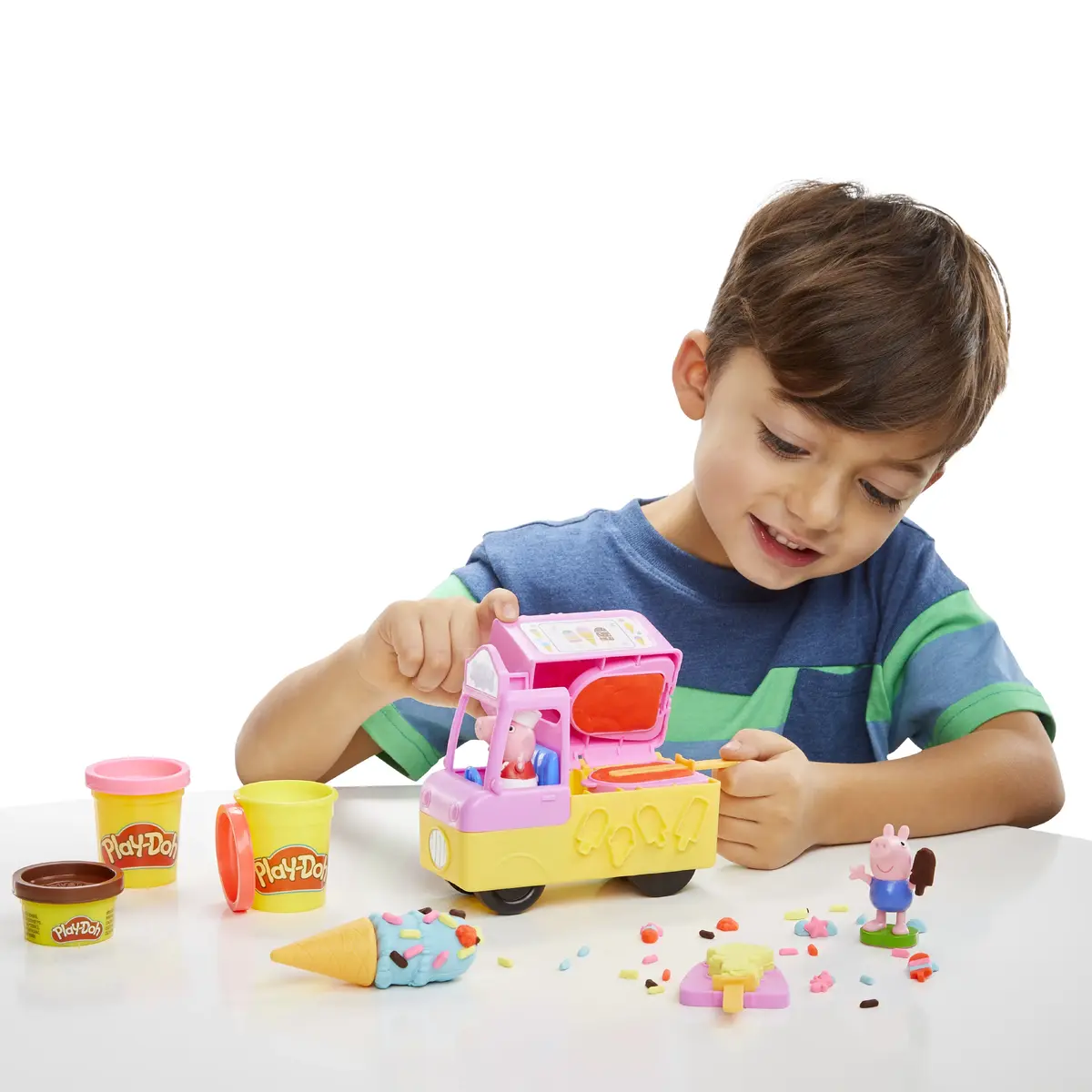 Детский набор для лепки Play-Doh Пеппа Набор с мороженым Photo 5