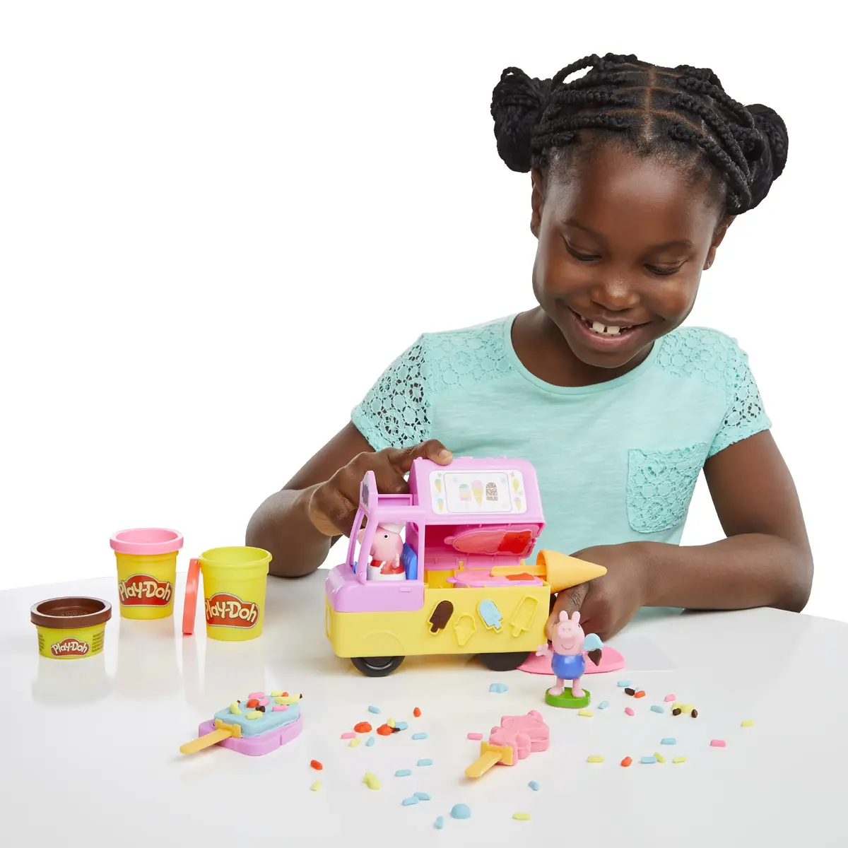 Детский набор для лепки Play-Doh Пеппа Набор с мороженым Photo 11