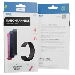 Watch strap Wave WAVE-NB-UNI-20-PK Durable Comfortable Style