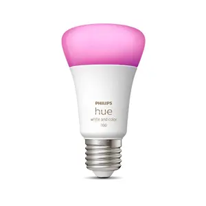 Smart bulb Philips Hue White and colour ambience A60 E27 1100