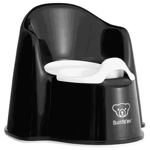Tualetes sēde BabyBjorn 055256 Polipropilēns Termoplastika Melna Balta