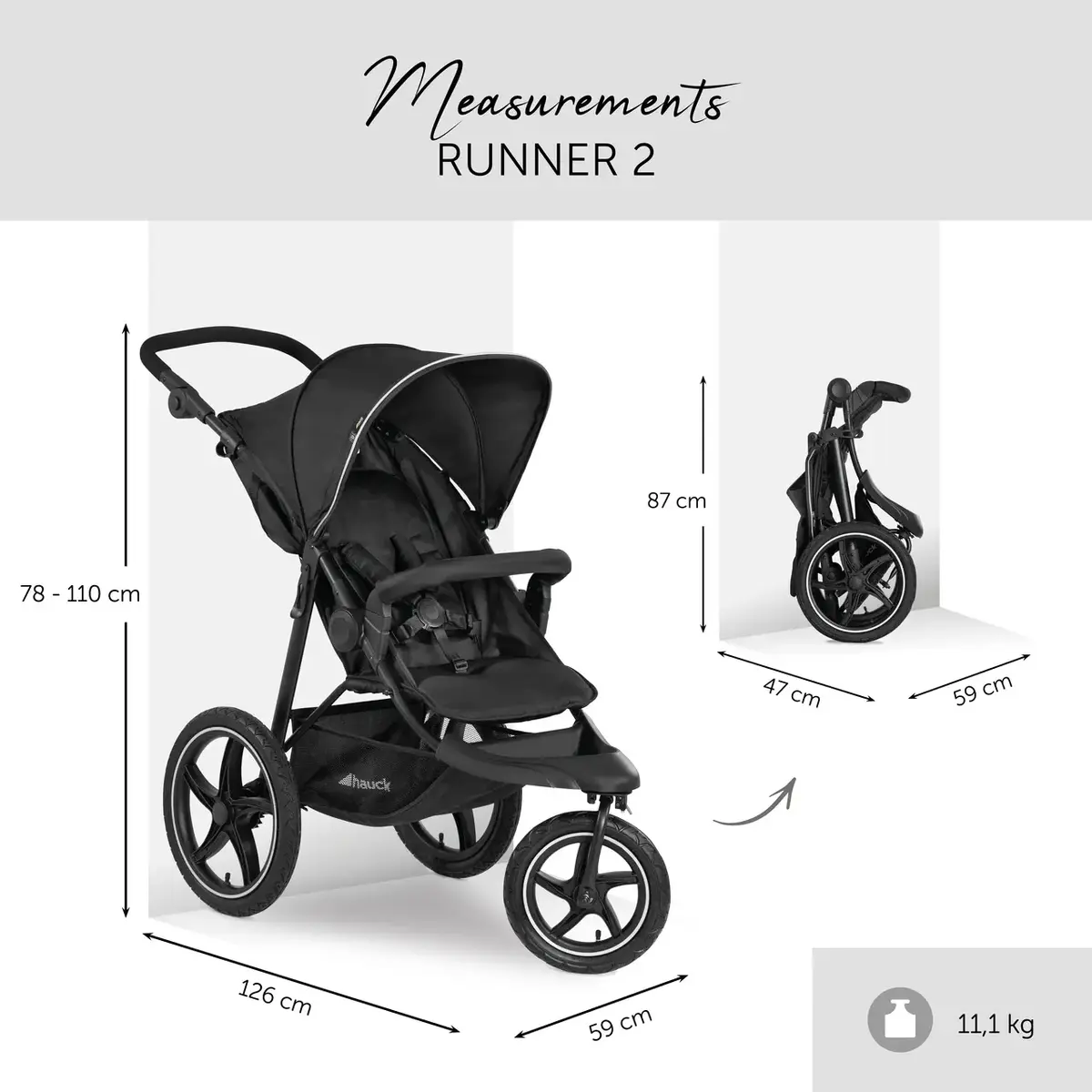 Коляска для всех типов местности Hauck Runner 2 Photo 3