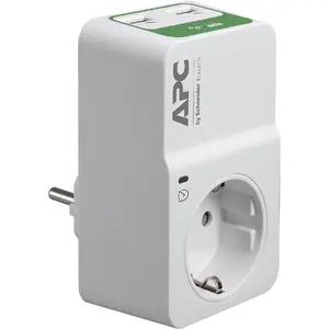 Strāvas aizsargierīce APC PM1WU2-GR 1 kontaktligzda 230 V balta