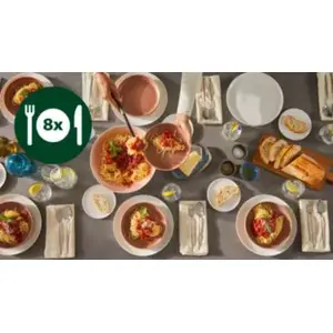 Up to 8 portions** of fresh pasta in one go