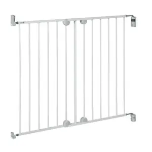 Детские ворота Safety 1st Wall Fix стальные белые 62-102 см