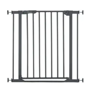 Детские ворота безопасности Hauck 597446 Серые Давление Установленные Ручное Открытие