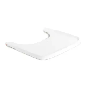 Augstuma krēsla paliktnis Hauck Alpha Wooden Tray Balts Koks 385x460x30mm