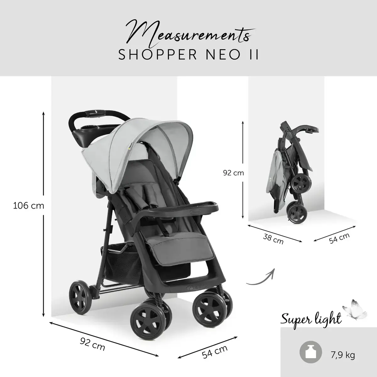 Коляска традиционная Hauck SHOPPER NEO II Photo 3