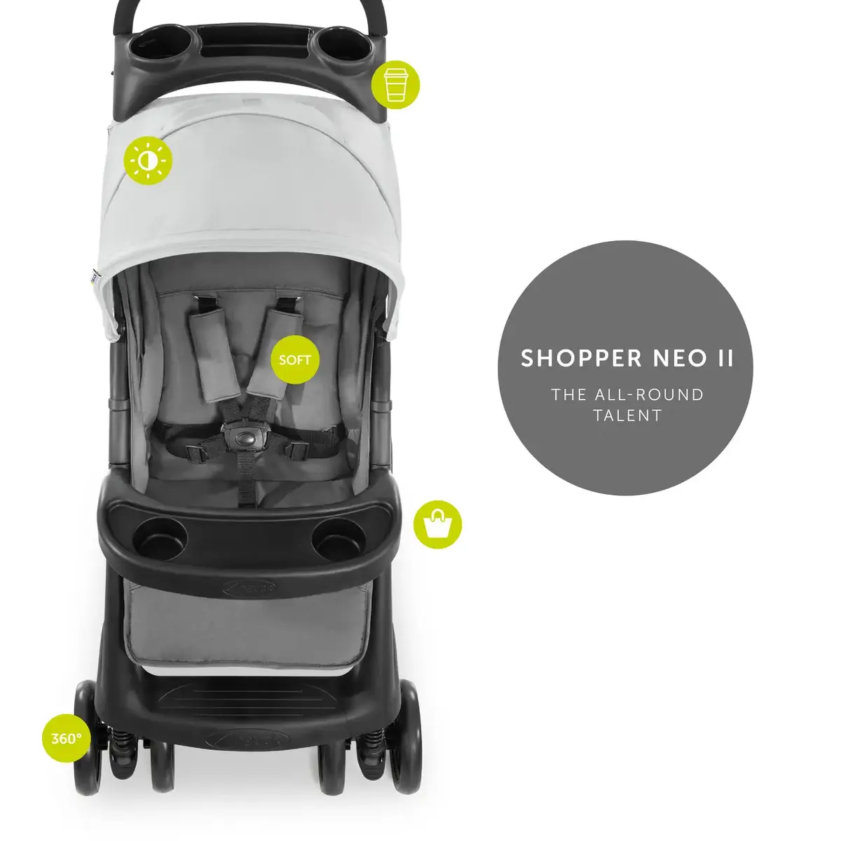 Коляска традиционная Hauck SHOPPER NEO II Photo 6