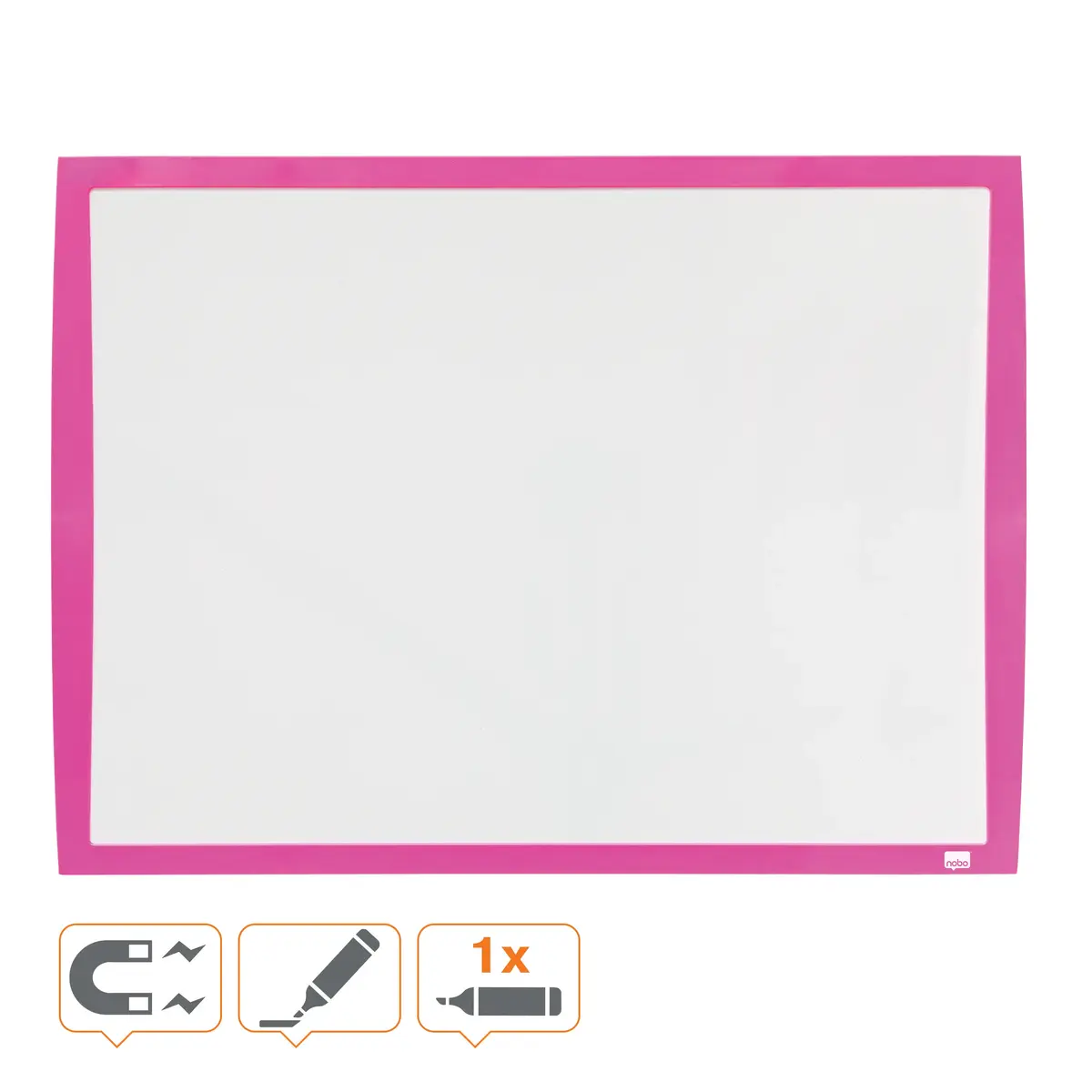 Small Magnetic Whiteboard Nobo 2104177 Photo 4