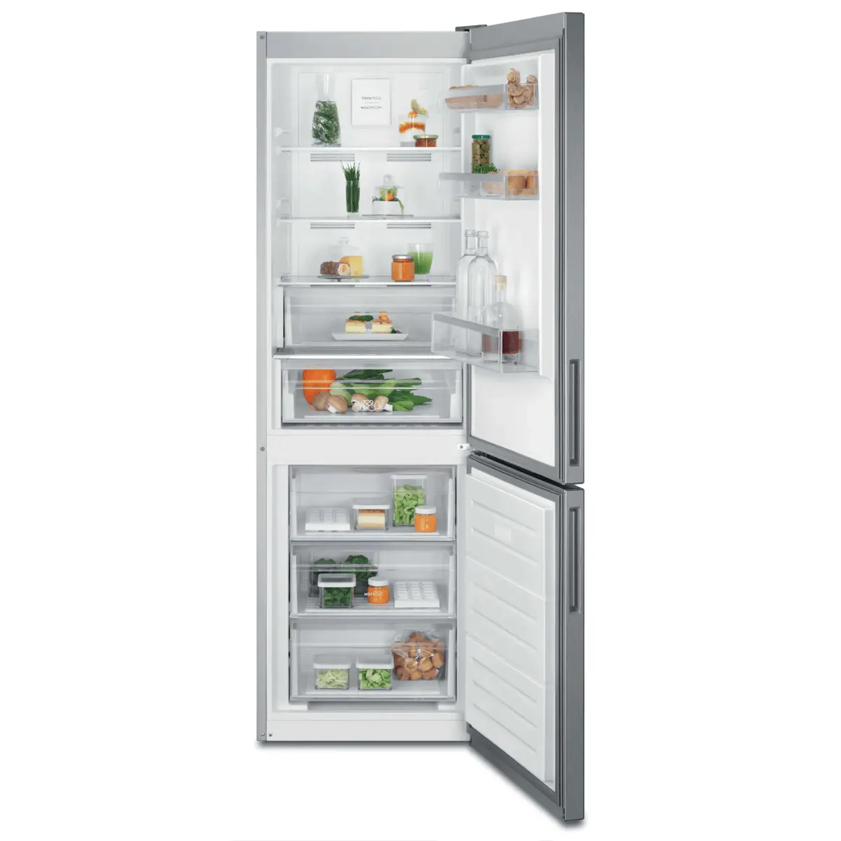Ledusskapis ar saldētavu Electrolux LNT6ME32U2 Brīvi