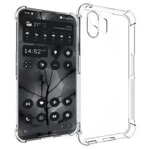 Vāks Insmat 650-1168 mobilā telefona maciņš 17 cm 6.7 collas Caurspīdīgs