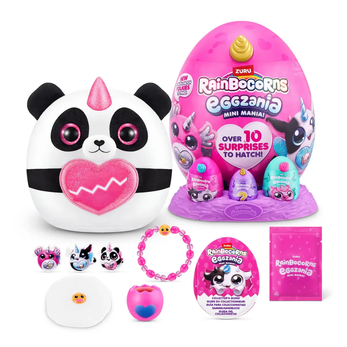Rotaļlietas dzīvnieki Rainbocorns Eggzania Mini Mania Photo 2