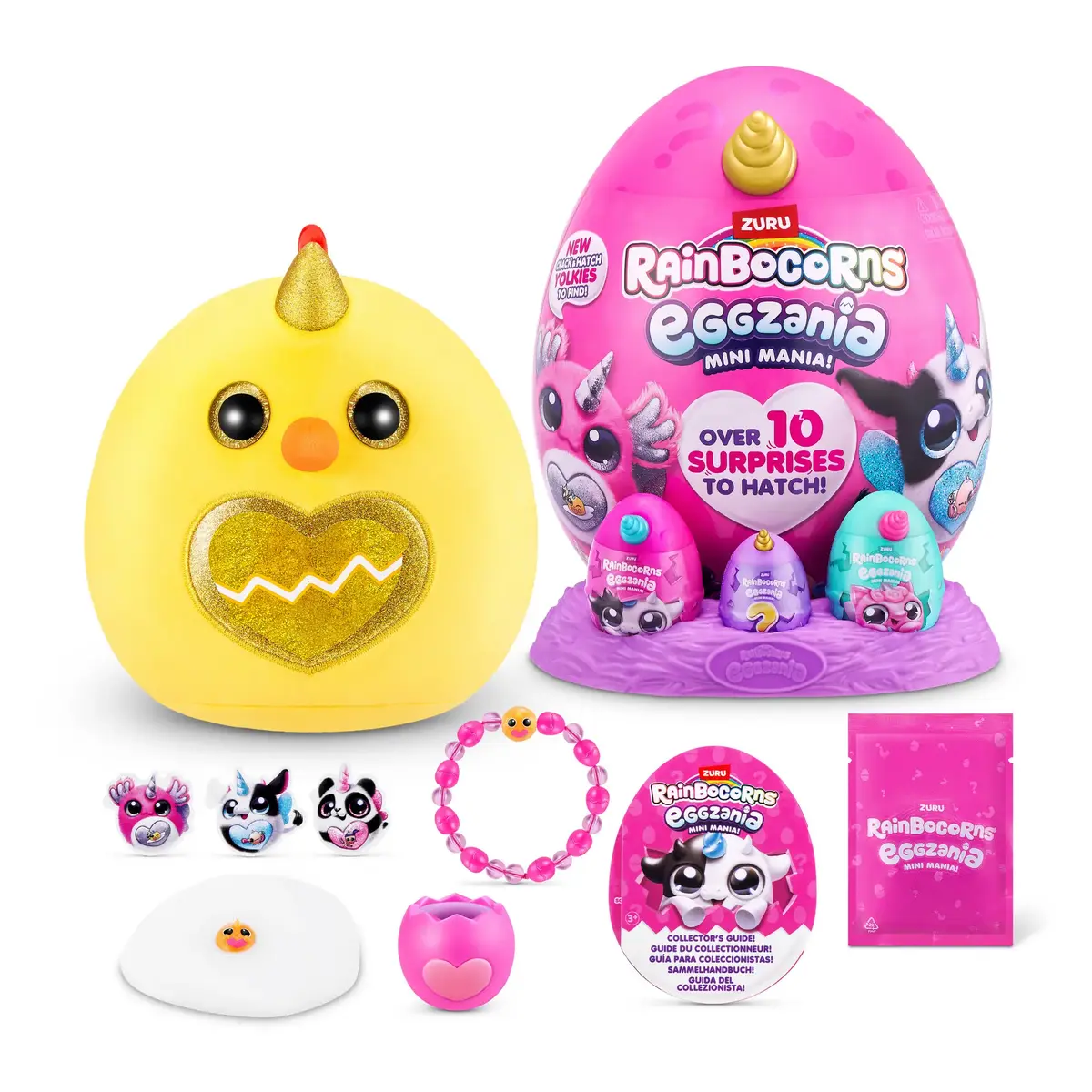 Rotaļlietas dzīvnieki Rainbocorns Eggzania Mini Mania Photo 3