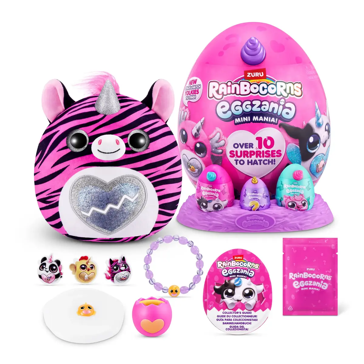 Rotaļlietas dzīvnieki Rainbocorns Eggzania Mini Mania Photo 5