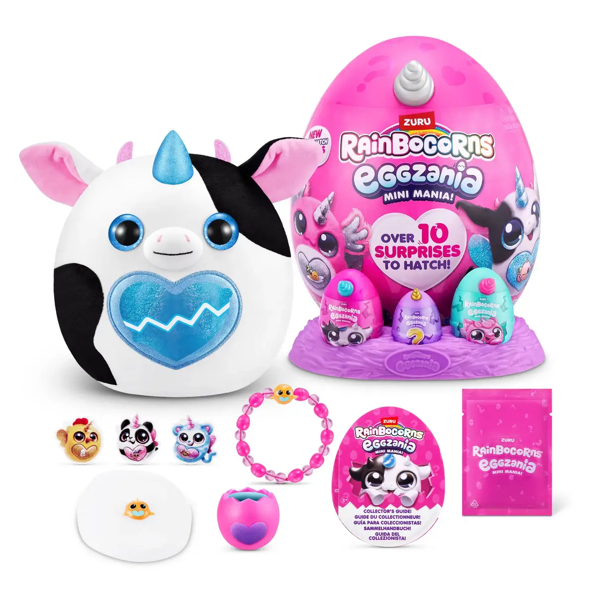 Rotaļlietas dzīvnieki Rainbocorns Eggzania Mini Mania Photo 6