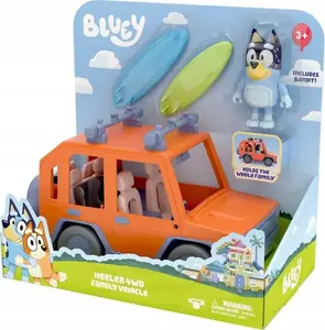 Spēļu komplekts BLUEY Family Cruiser 90080 ar figūriņām — rotaļu automobilis