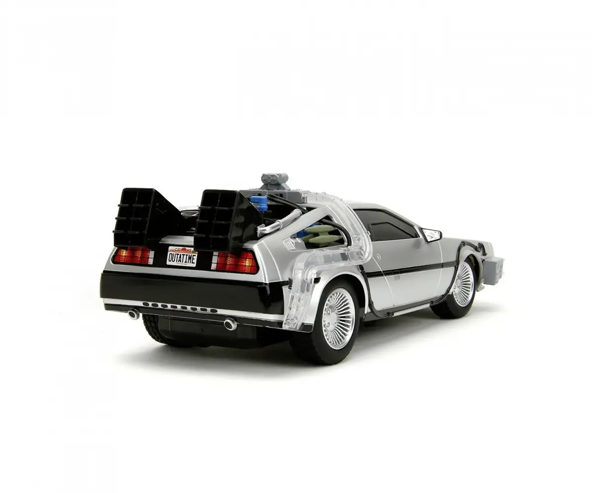 Модель автомобиля Jada Toys Back to the Future RC Time Machine 1:16 Photo 2