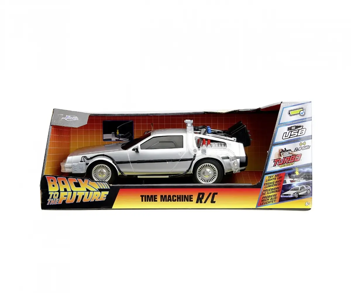 Модель автомобиля Jada Toys Back to the Future RC Time Machine 1:16 Photo 6