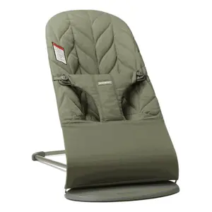 Bērnu šūpuļkrēsls BabyBjorn Bliss tumši zaļš Maks svars 13 kg