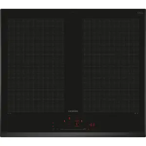 Indukcijas plīts Siemens iQ700 EX651HXC1E 60 cm 4 zonas melna