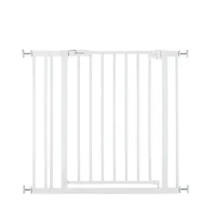 Baby Safety Gate Hauck 597590 Metal White Manual Opening 84-89 cm