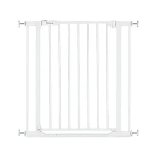 Baby Safety Gate Hauck Clear Step 2 Metal White 75-80 cm