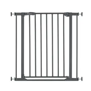 Детские ворота безопасности Hauck Clear Step 2 Металлические Серые 75-80 см