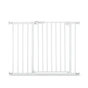 Детские ворота безопасности Hauck Clear Step Autoclose 2 Set Белые 96-101 см