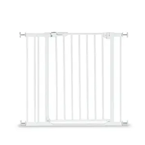 Детские ворота безопасности Hauck Clear Step Autoclose 2 Set Белые 84-89 см