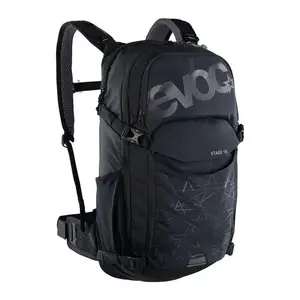 Cycling backpack EVOC Stage Black Nylon 18L 2L Hydration