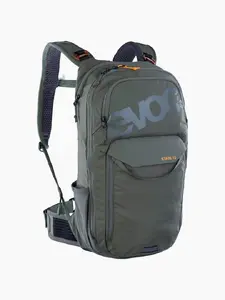 Backpack Evoc Stage 12 Green — Evoc Stage 12 cycling backpack, 12 L capacity, hydration-compatible