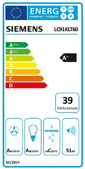Вытяжка Siemens LC91KLT60 Photo 2