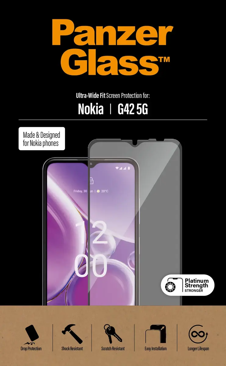 Защитное стекло PanzerGlass Nokia G42 5G Photo 5