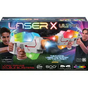 Toy blaster Laser X Ultra Long Range B2 80m shooting power Multicolour