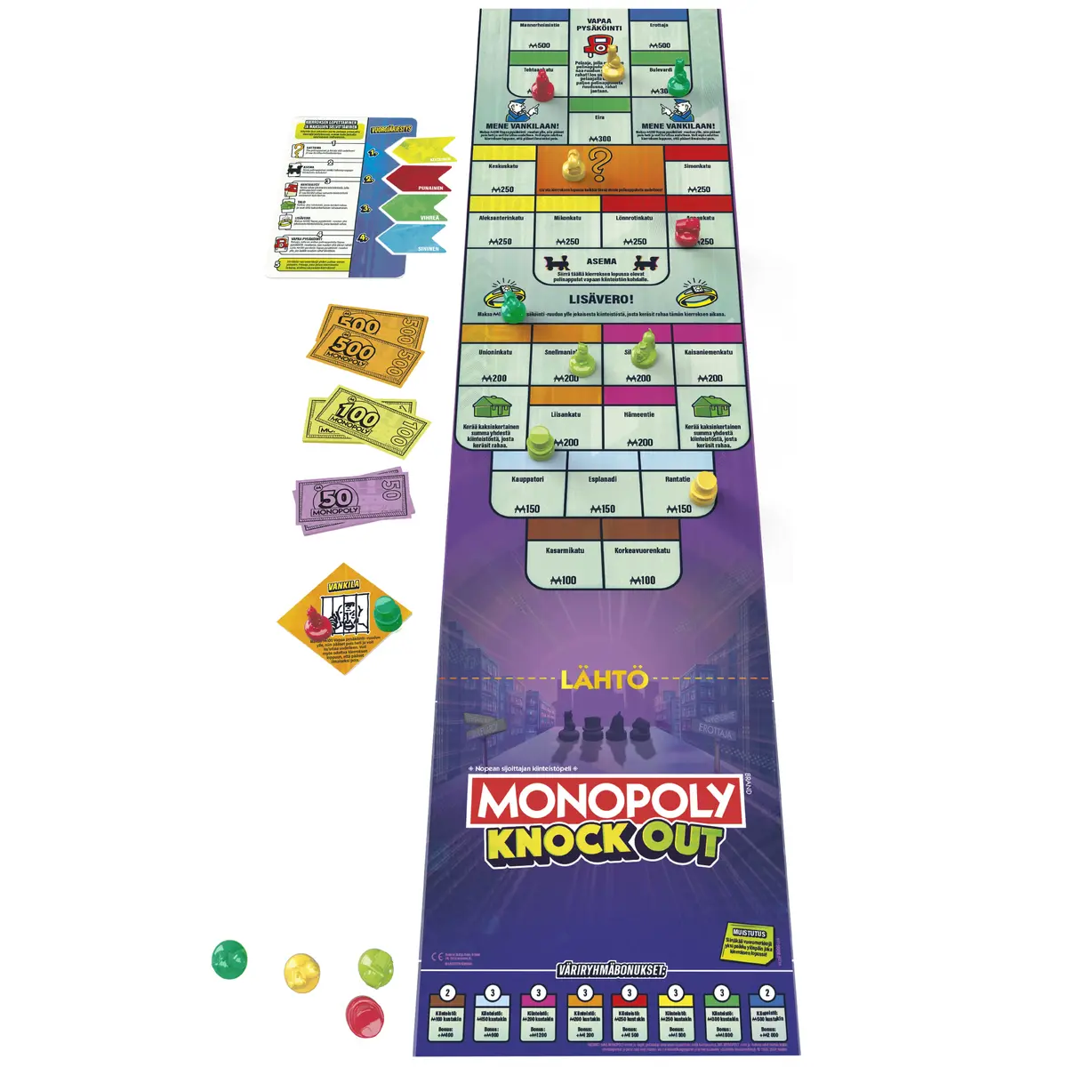 Настольная игра Hasbro Monopoly Knockout Photo 2