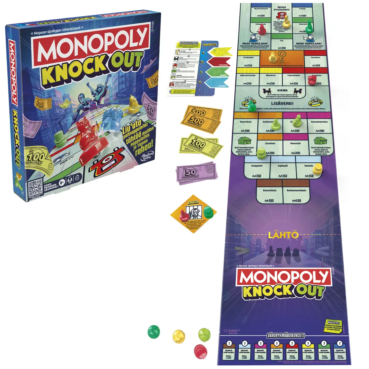 Настольная игра Hasbro Monopoly Knockout Photo 6